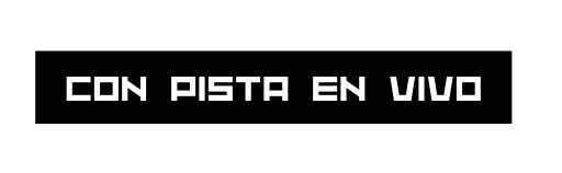 Con pista en vivo